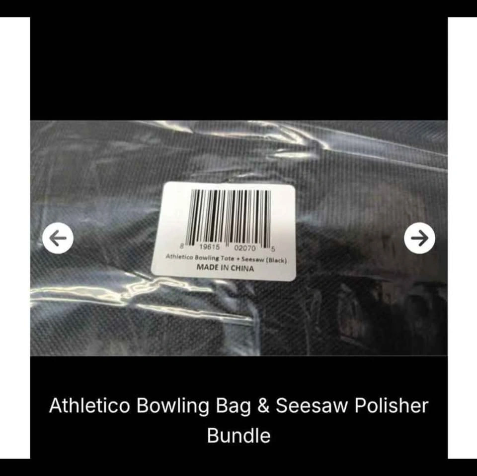 New Athletico Bowling Bag & Seesaw Polisher Bundle - photo 5