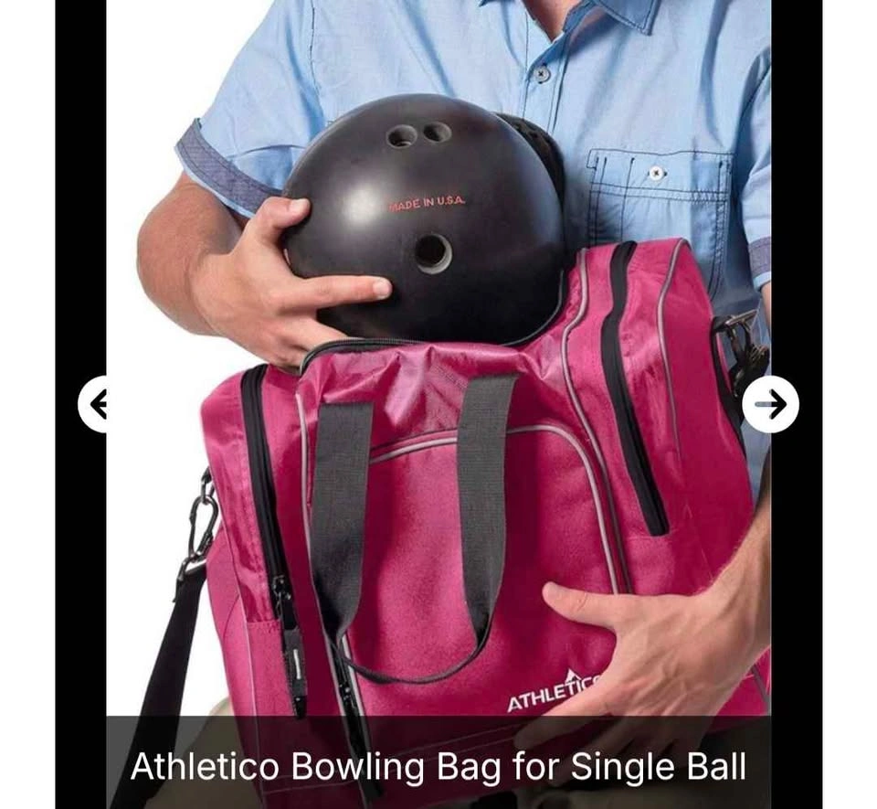 New Athletico Pink Bowling Bag & Seesaw Polisher Bundle - photo 2
