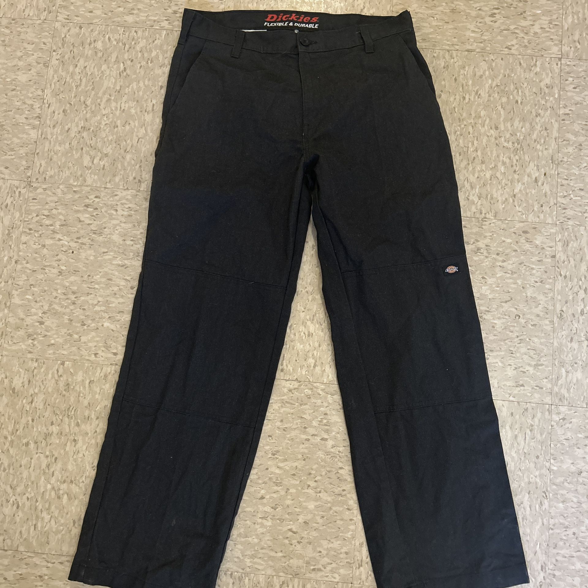 Black Dickies Straight Leg Trousers Size 32x30