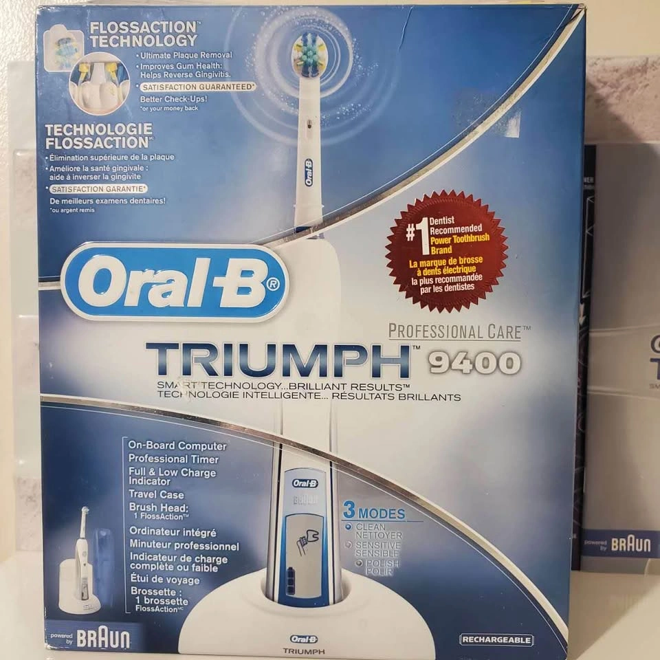 Braun Oral-B Triumph 9400 Electric Toothbrush - photo 2