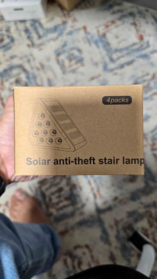 Solar stair lamp