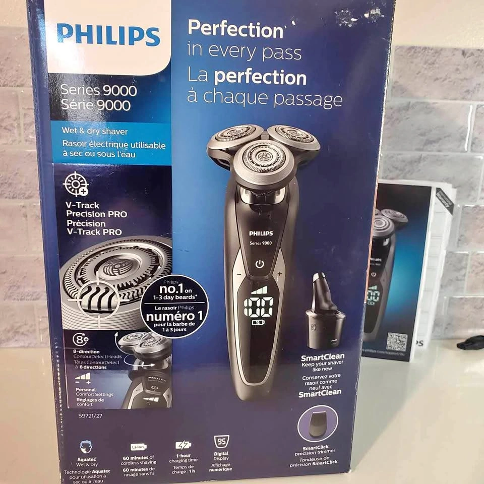 Philips 9000 Shaver S9721 V-Track Precision Pro *MISSING DOCK