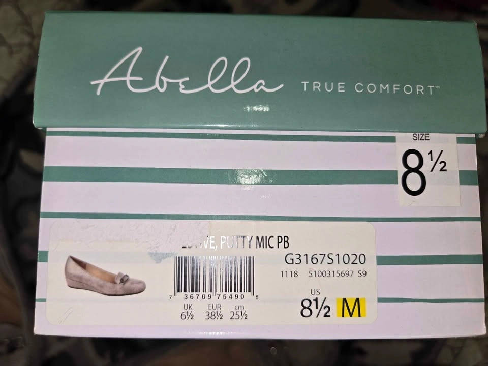 NEW in box Women's Abella True Comfort Wedge Loafers, size 8.5 - photo 4