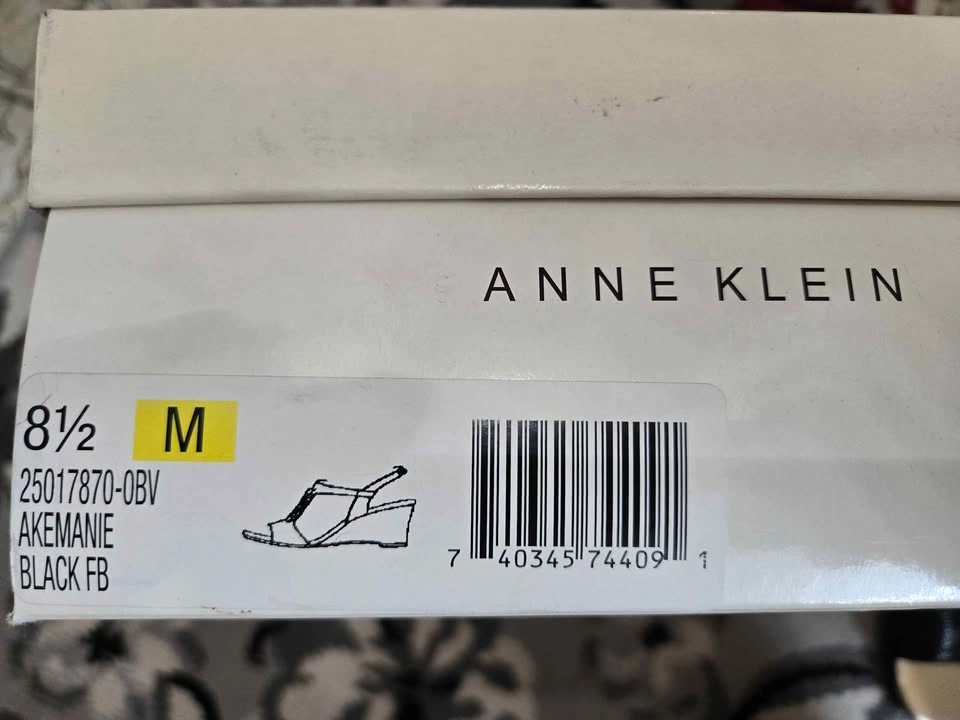 NEW in Box Women's Anne Klein iFlex Wedge Sandals, size 8.5 - photo 5