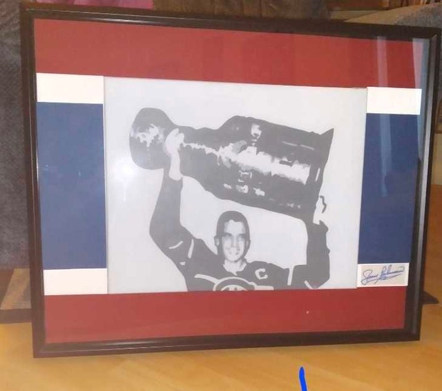 Jean Beliveau Signed Photo