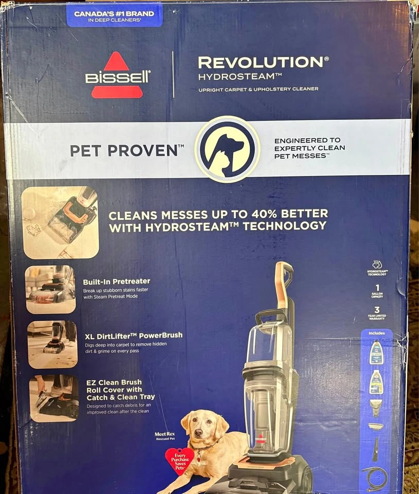 Bissell Hydrosteam Deep Cleaning Vacuum