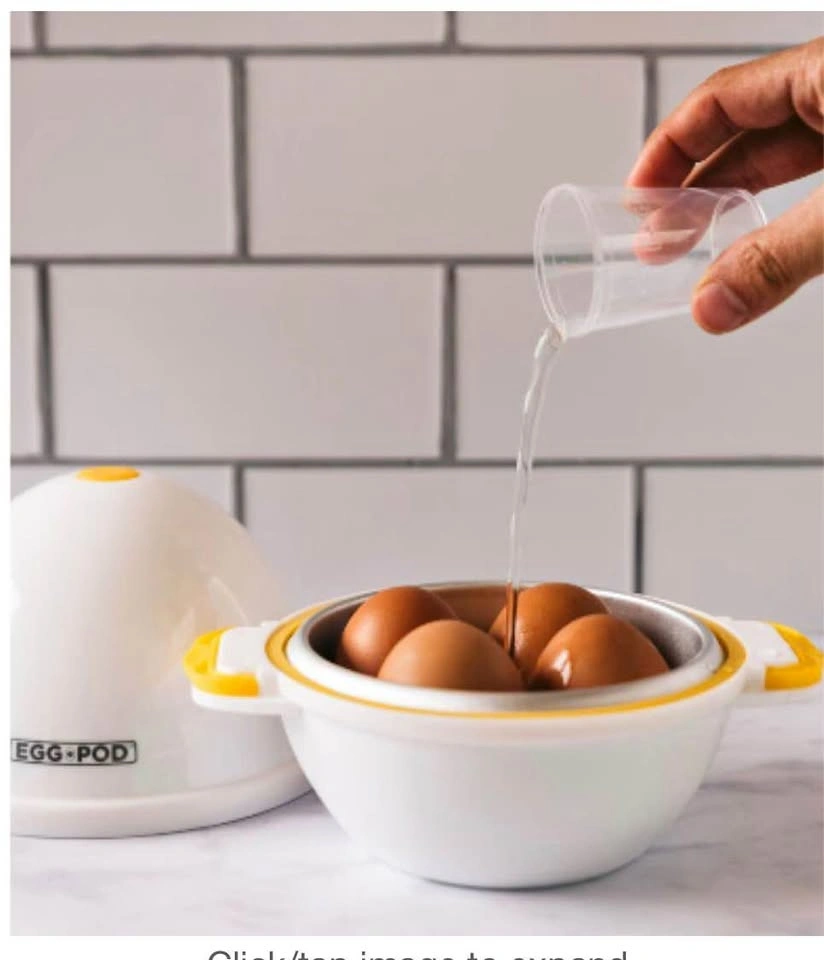 Egg pot for microwave