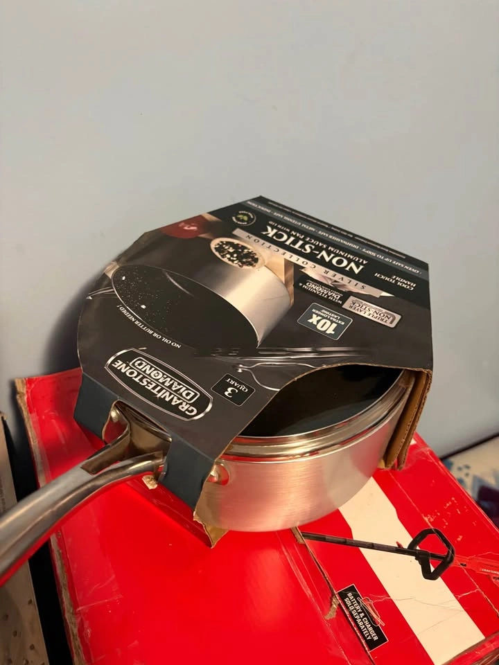 Aluminum Sauce Pan with Lid - photo 4