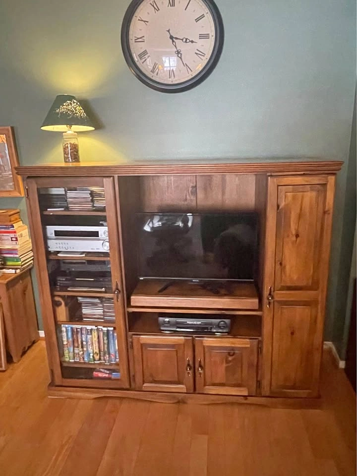 Solid Pine Wall Unit - Multi purpose
