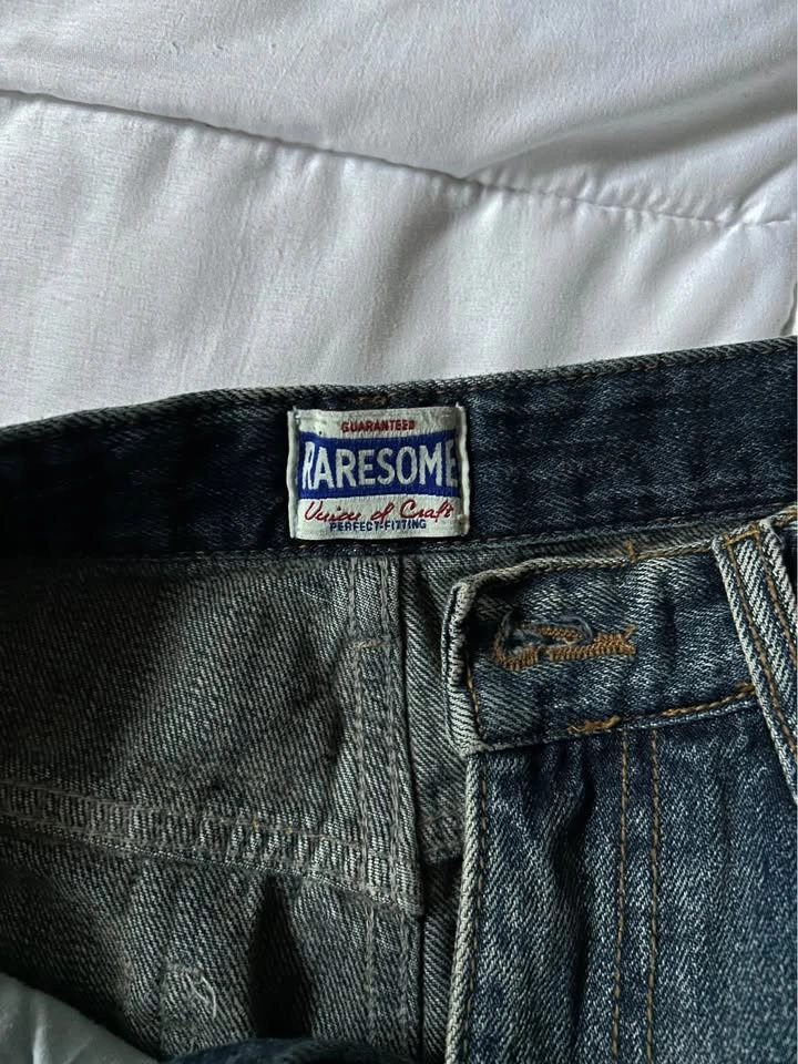 Vintage Wide Leg Blue Jeans - photo 2