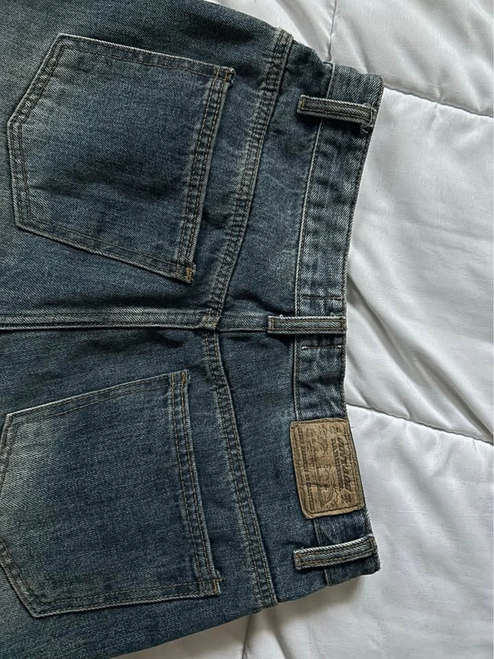 Vintage Wide Leg Blue Jeans - photo 3