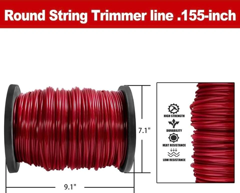 Cluparis .155-inch 515-ft 5-pound Red Trimmer Line - photo 3