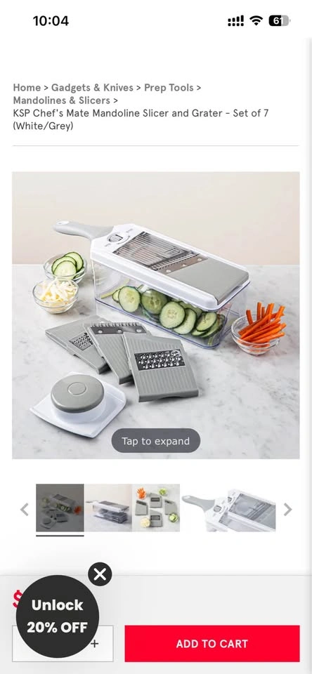 Mandoline Slicer Grater Set - photo 2