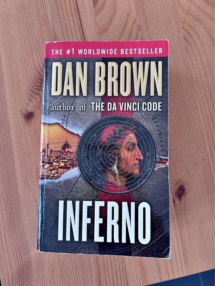 Dan Brown Inferno Paperback Book