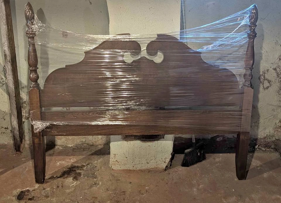 Solid Wood Headboard - 57" Wide