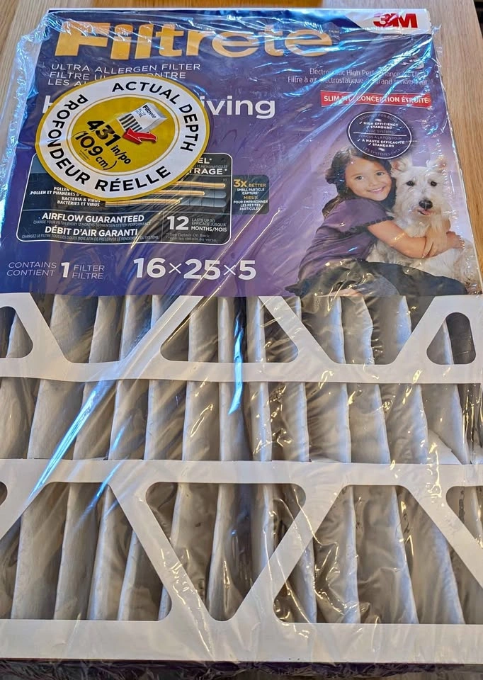 Unused Filtrate Ultra Allergen Furnace Filter