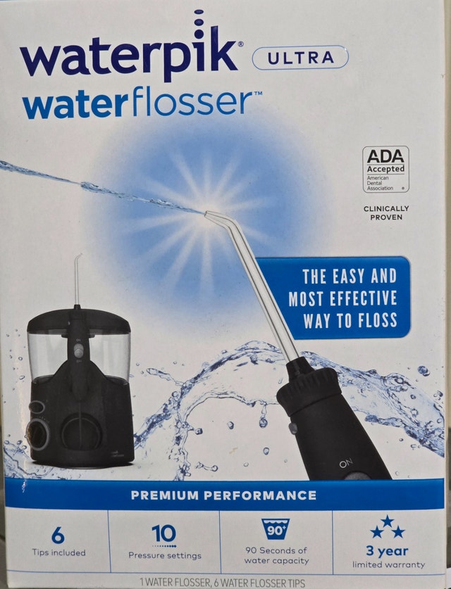 Waterpik Counter Top Black Ultra Water Flosser - photo 3