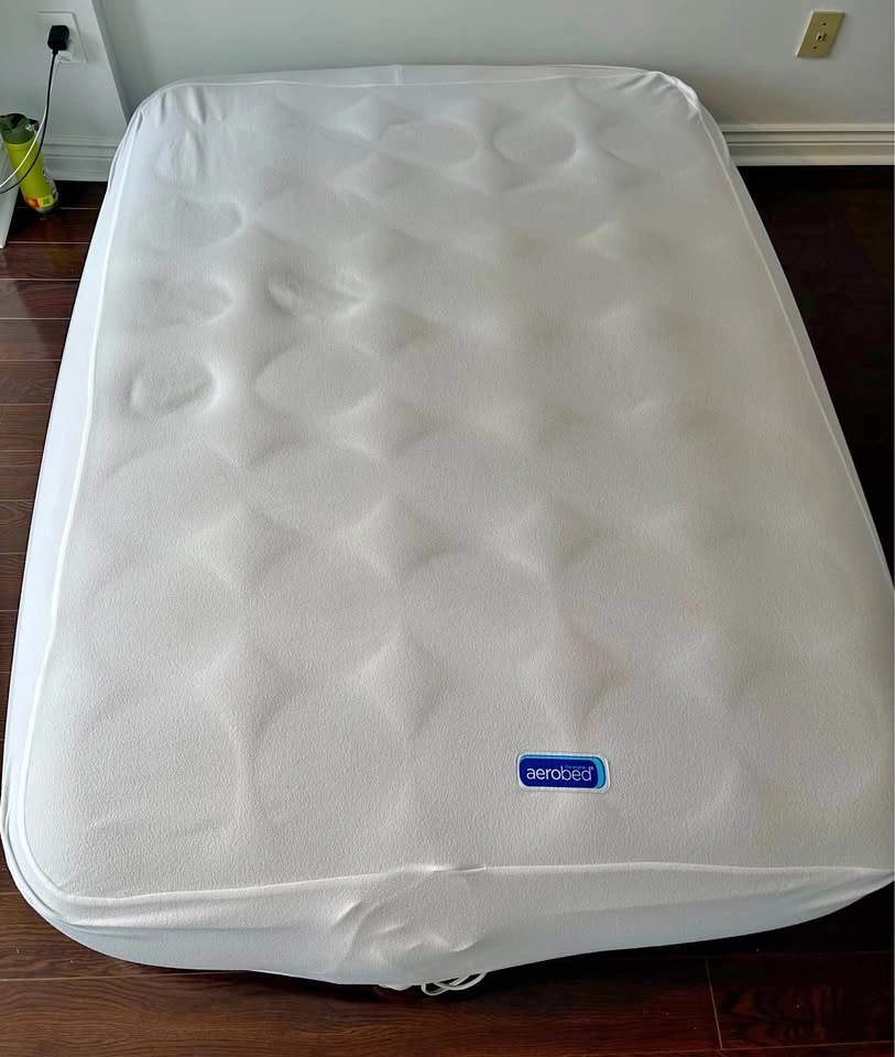 (Pickup only April 30)Aerobed Air Mattress with Built-in Pump