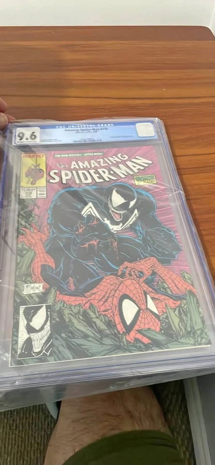 CGC 9.6 Amazing Spider-Man #316 Venom Cover
