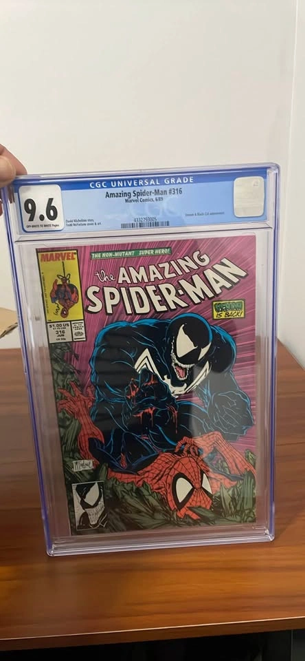 CGC 9.6 Amazing Spider-Man #316 Venom Cover - photo 2