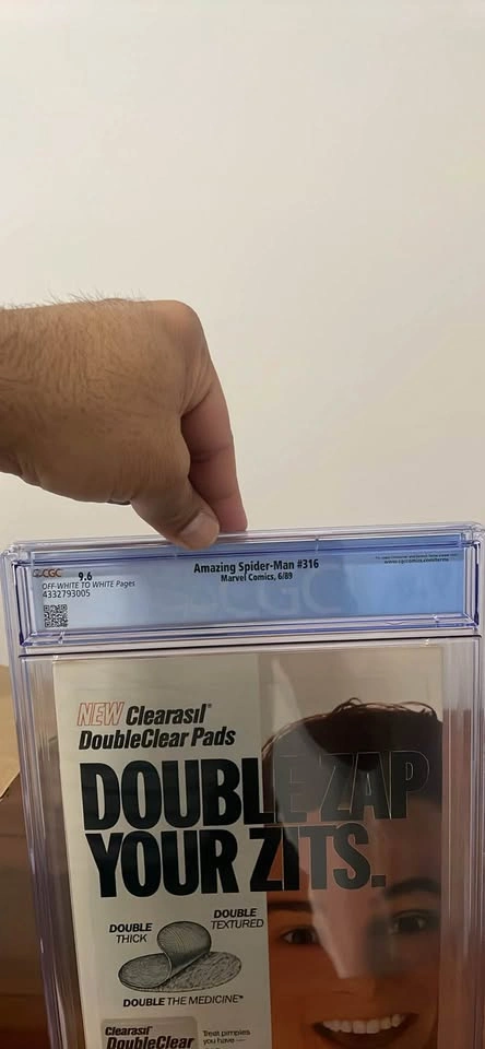 CGC 9.6 Amazing Spider-Man #316 Venom Cover - photo 4