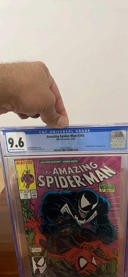 CGC 9.6 Amazing Spider-Man #316 Venom Cover - photo 5
