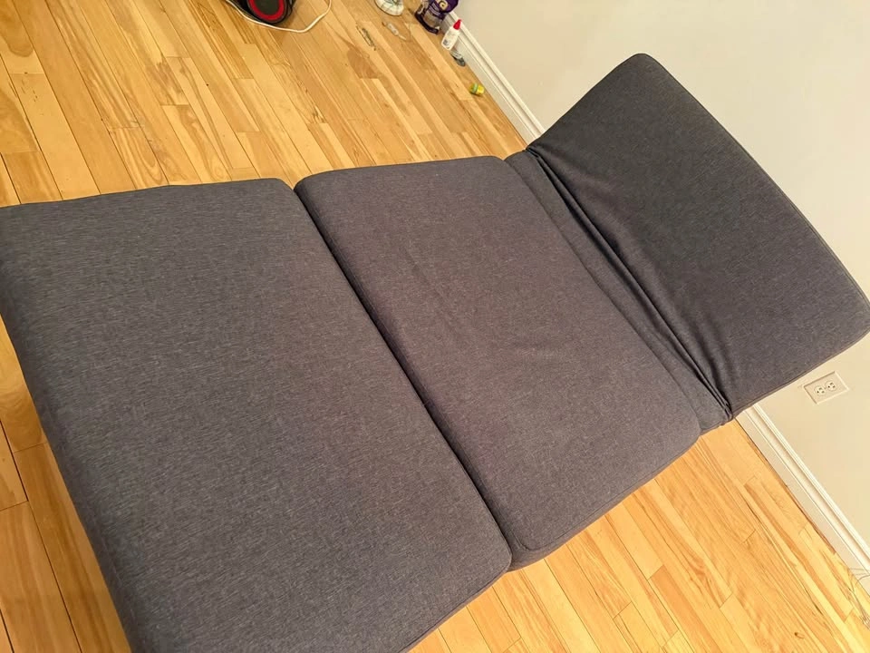 Foldable futon bed / ottoman - photo 2