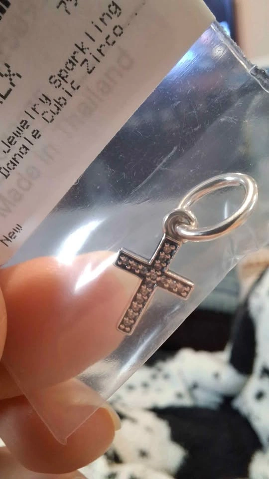 BNIP Pandora Cross Charm - photo 3
