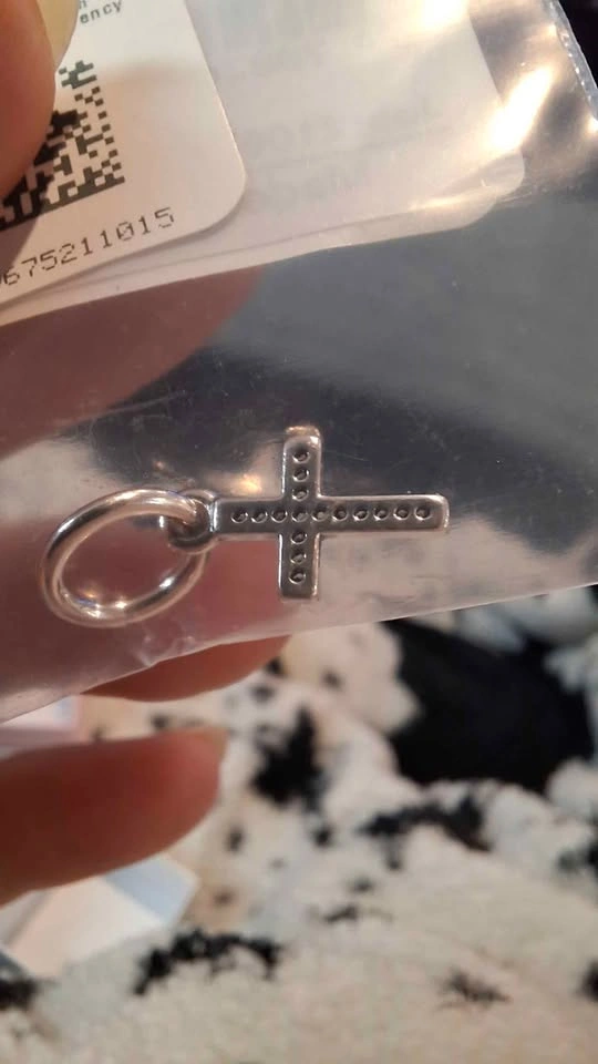 BNIP Pandora Cross Charm - photo 4