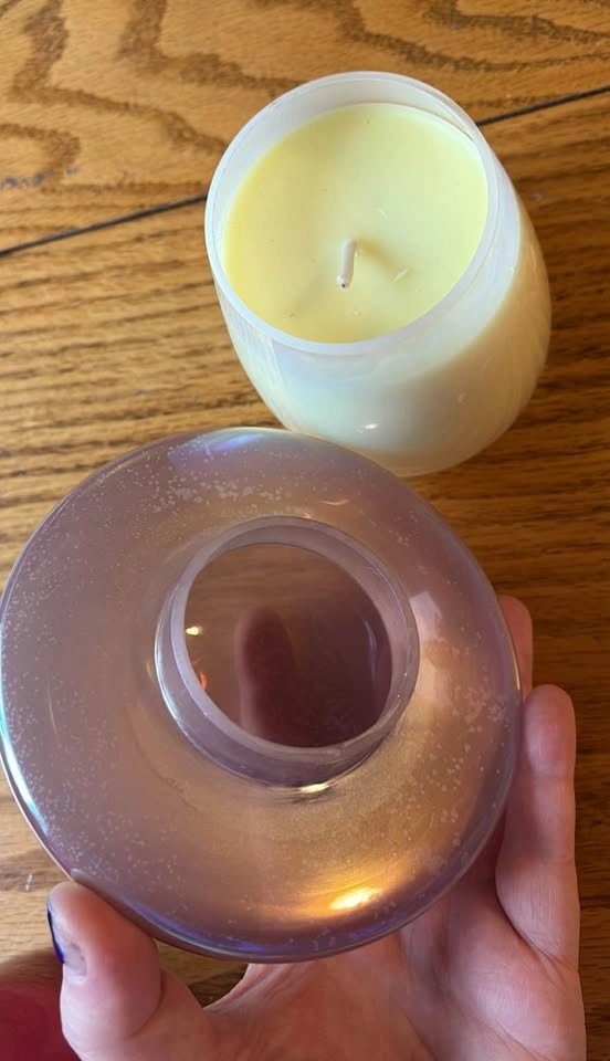 Smiley Face Candle & Mushroom Candle - photo 4
