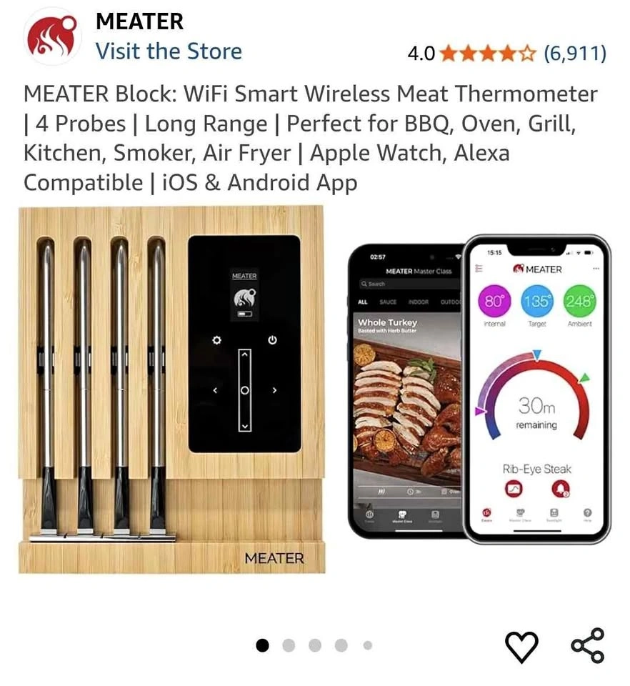 MEATER Block WiFi Smart Meat Thermometer