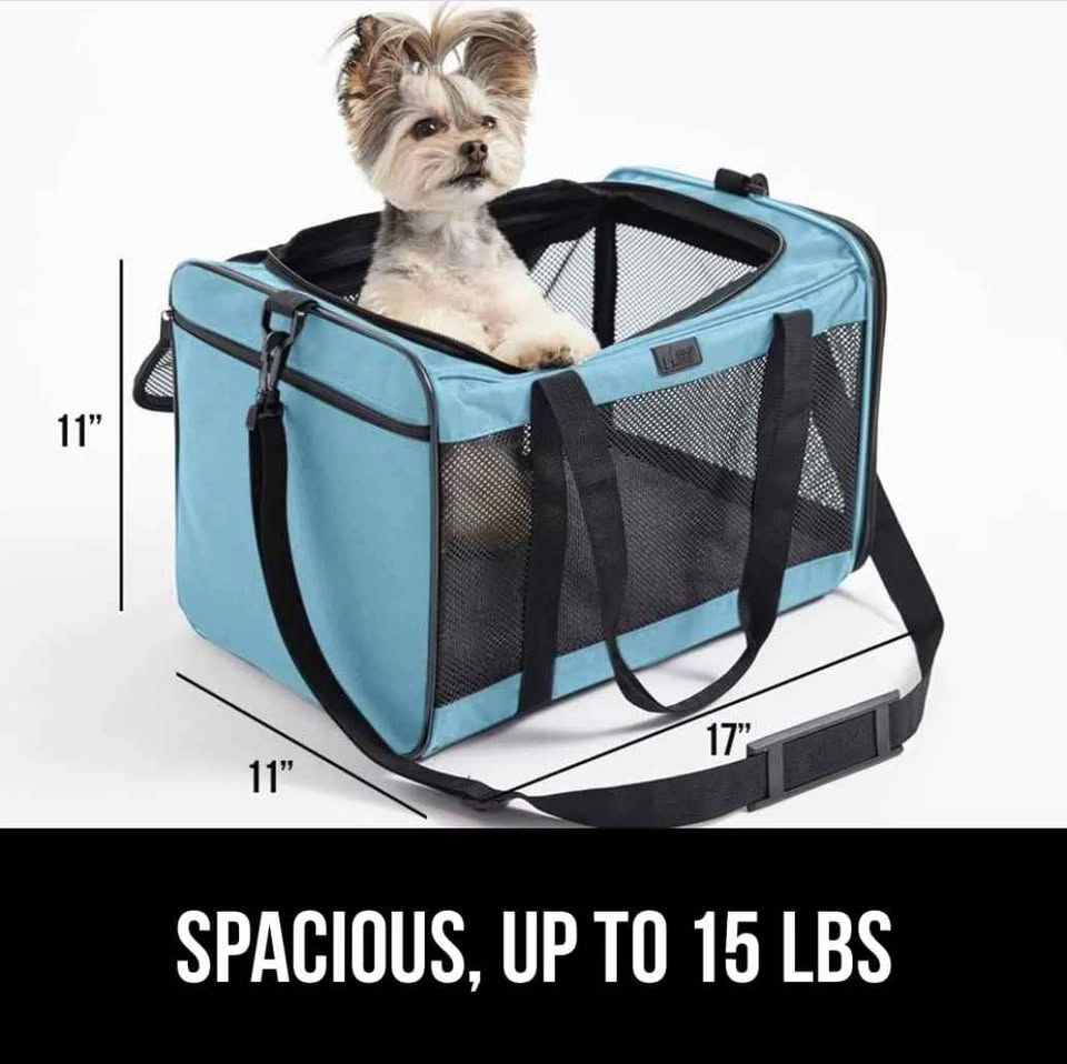 Sealed Gorilla Grip Airline Travel Cat Carrier Bag - photo 3