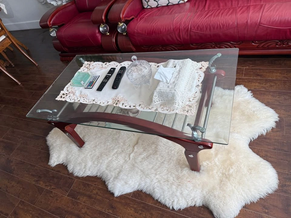 5 Piece Solid Wood Couch Set - photo 5