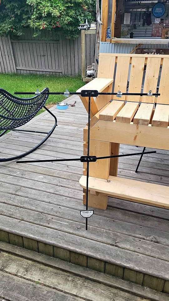 3-Tier Metal Rolling Cart