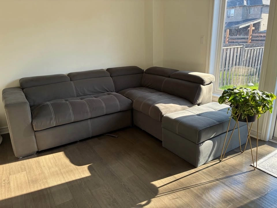 Sectional Sofa with Ottoman - photo 2