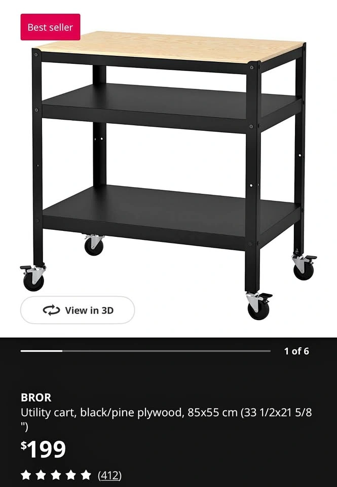 Ikea Coffee corner table / kitchen island