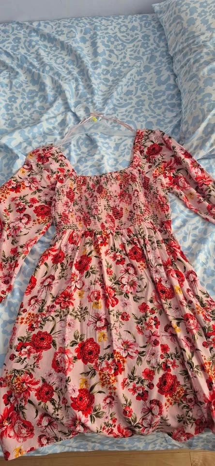 Rose Floral Dress
