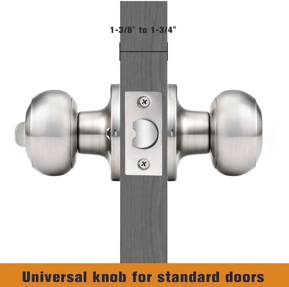 Privacy Interior Door Knobs - 6 Pack - photo 3