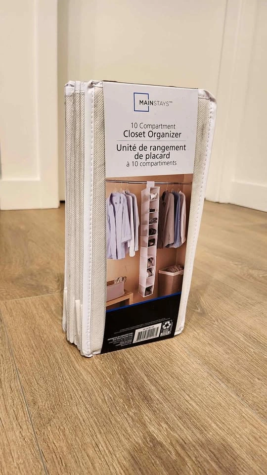 10 Compartment Closet Organizer