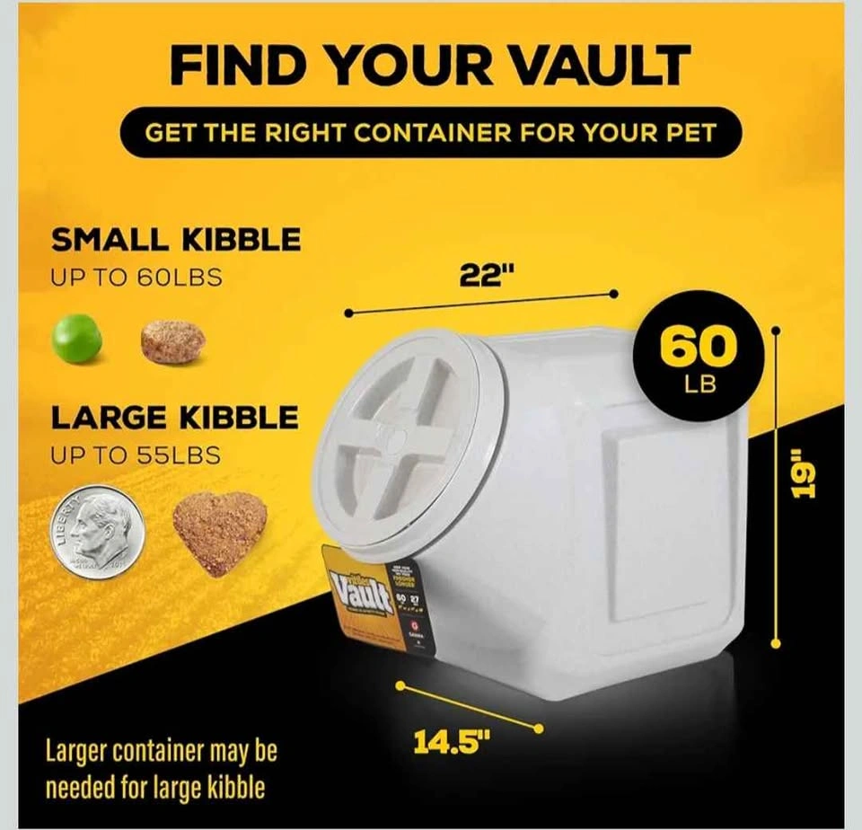 Large Pet Food Container - photo 3