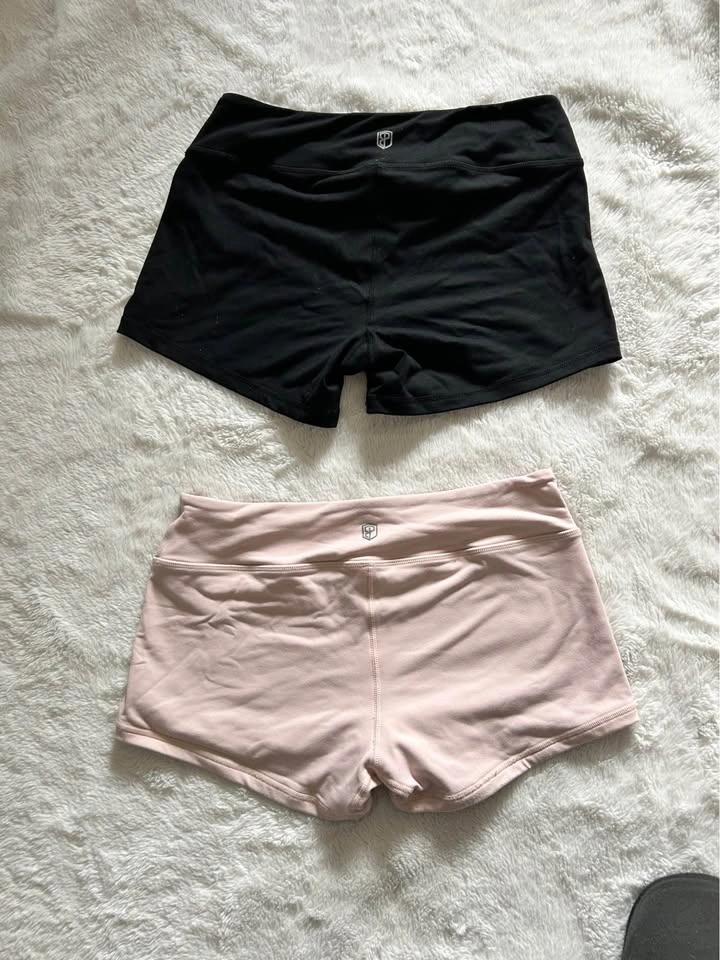 Born Primitive Athletic Shorts - Black & Pink 2 Pairs - photo 2