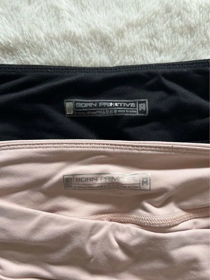 Born Primitive Athletic Shorts - Black & Pink 2 Pairs - photo 5