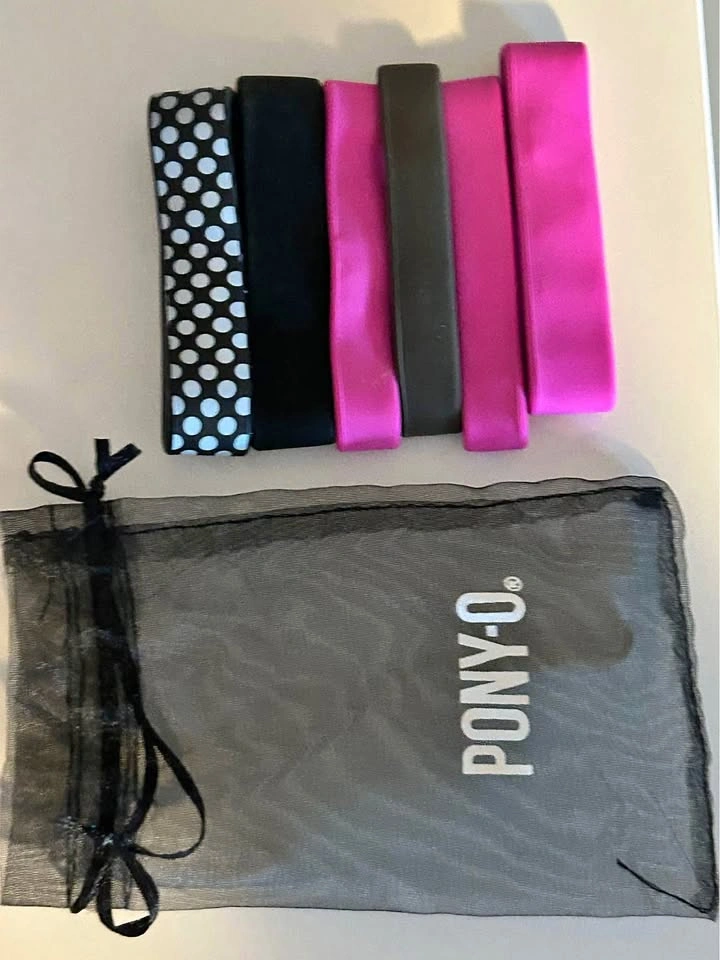 Pony-O silicone hair ties