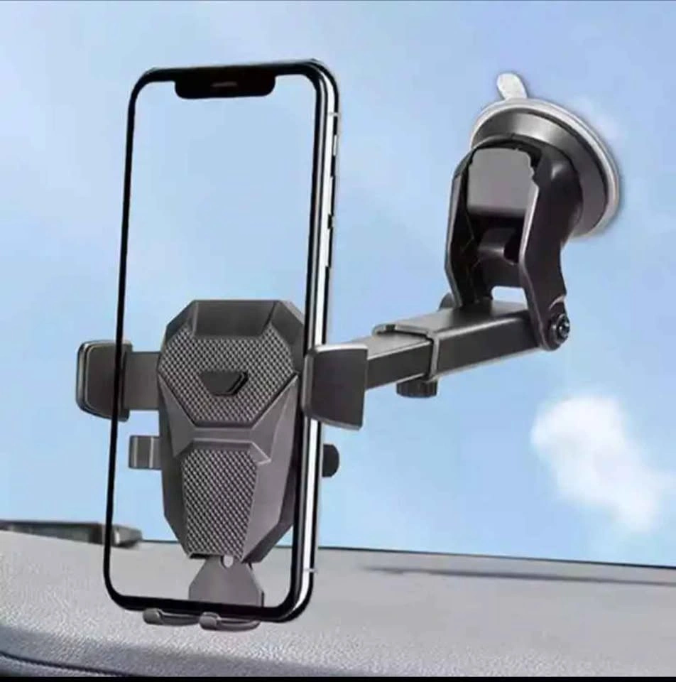 Car Phone Holder - 2-in-1 Suction & Vent Clip Set - photo 4