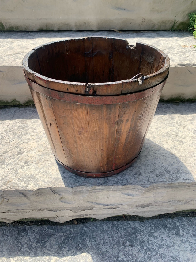 Wooden Bucket