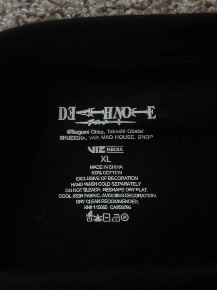 Hot Topic Studded Long Sleeve Death Note - photo 5