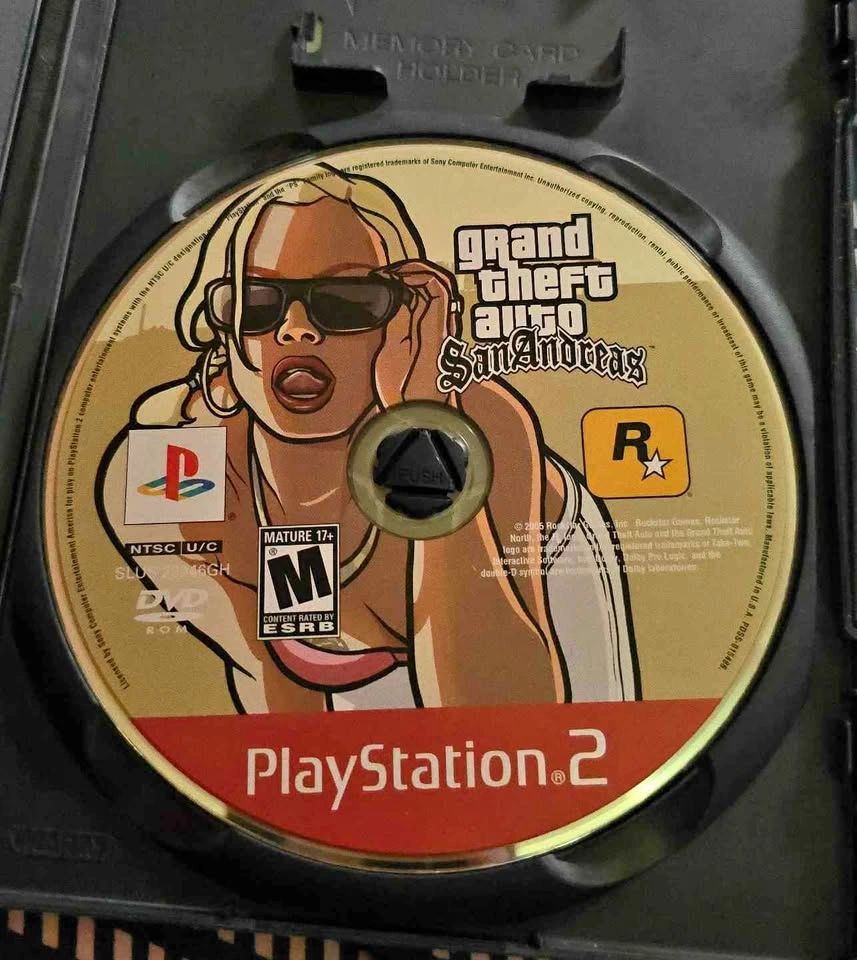 PlayStation 2 Grand Theft Auto: San Andreas Game