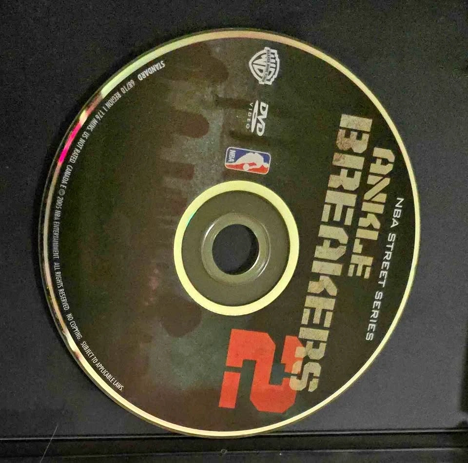 NBA Ankle Breakers 2 DVD & Resident Evil 2 Disc 2 PS Game