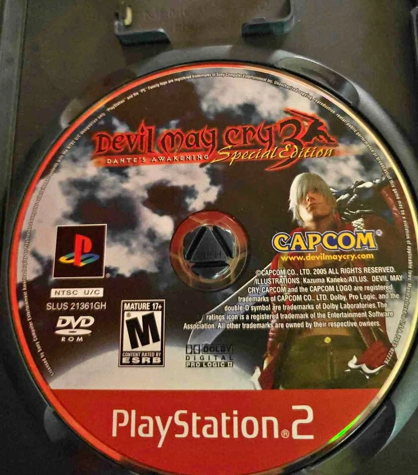 Devil May Cry 3: Dante's Awakening Special Edition - PS2
