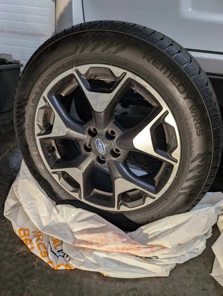 2019 Subaru Crosstrek Wheels with Nokian Remedy WRG Tires - photo 2